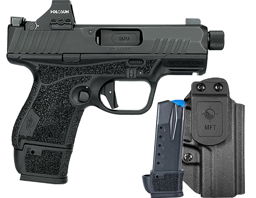 Kimber Mfg.,inc 3800032 R7 Mako TFS OI 9mm 15+1 3.92″ FNC Stainless Steel Slide Molded Stippling Holosun HS 407K