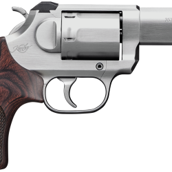 Kimber Mfg, Inc 3400016 K6S  DA/SA 357 Mag 6 Shot 3″ Brushed Stainless Steel Barrel & Cylinder, Brushed Stainless Steel Frame, Diamond Checkering Grip, Exposed Hammer