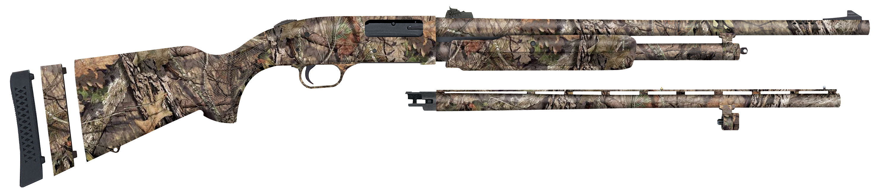 Mossberg 54215 500 Super Bantam Field/Deer 20 Gauge 22″ / 24″ Mossy Oak Obsession, Adjustable LOP Stock