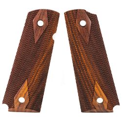 HOGUE GRIP 1911 GOVT COCO CHCKD AMBI