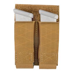 GGG DOUBLE PISTOL MAG POUCH COY