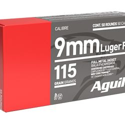 AGUILA 9MM 115GR FMJ 50/1000