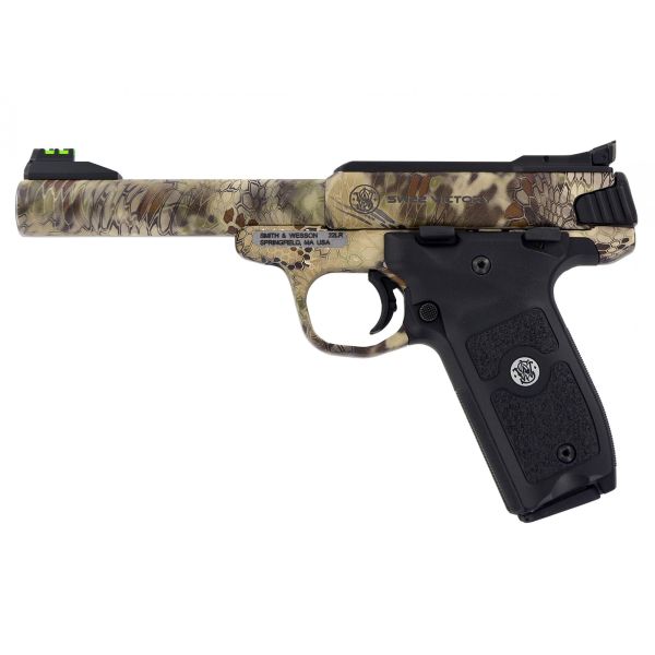 S&W VICTORY 22LR 5.5″ 10RD KRYPTEK