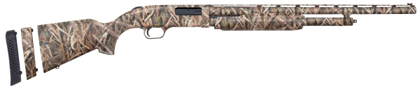 Mossberg 54218 500 Super Bantam 20 Gauge with 22″ Barrel, 3″ Chamber, 5+1 Capacity, Overall Mossy Oak Shadow Grass Blades Finish & Synthetic Stock Right Hand (Youth) Includes Accu-Set Chokes