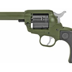 RUGER WRANGLER 22LR 4.62″ 6RD OD/BLK