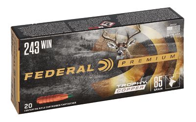 FED PRM 243WIN 85GR TRPHY COPPER 20