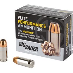 SIG AMMO 45ACP 230GR JHP 20/200