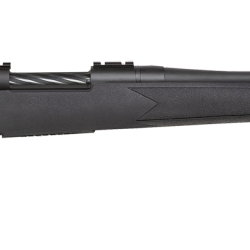 Mossberg 27892 Patriot  30-06 Springfield 5+1 22″ Fluted Barrel w/Recessed Match Crown, Matte Blued Metal Finish, Spiral-Fluted Bolt, Synthetic Stock, Drop Box Magazine, Adjustable LBA Trigger