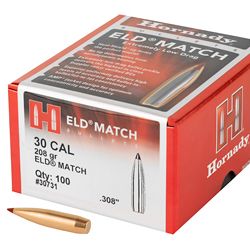 HRNDY ELD-M 30CAL .308 208GR 100CT