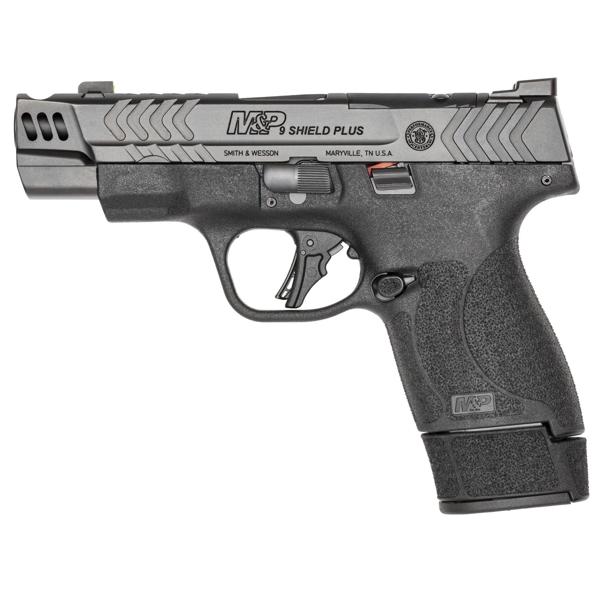S&W PC M&P SHLD PLS 9MM 4″ PRT BK OR