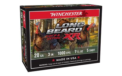 WIN LB XR TRKY 20GA 3″ #5 1.25OZ 10