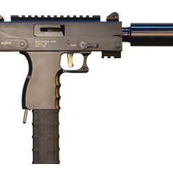 MPA PISTOL 9MM 6″ 30RD TB W/RAIL