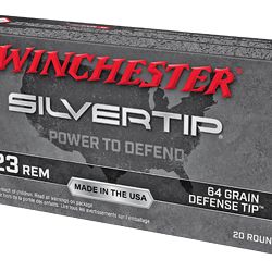 WIN SILVERTIP 223 REM 64GR 20/200