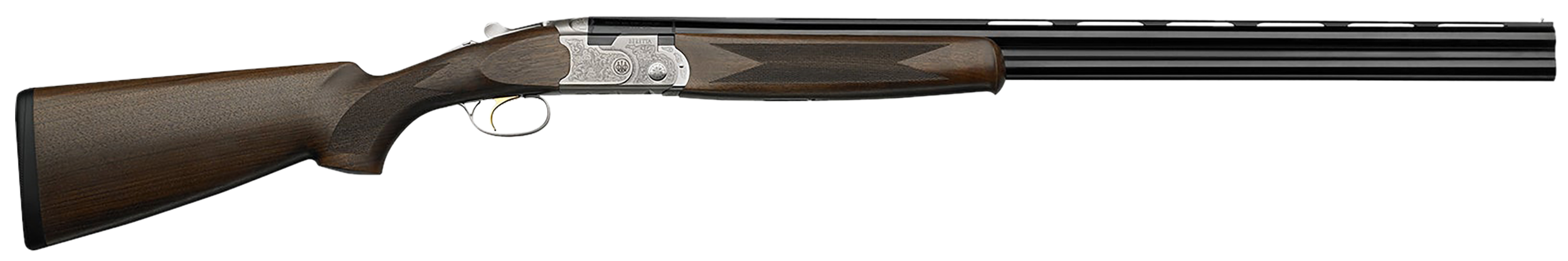 Beretta USA J686FJ0 686 Silver Pigeon I 12 Gauge 3″ 2rd 30″ Blued Barrel, Nickel Engraved Metal Finish & Oiled Walnut Fixed Checkered Stock