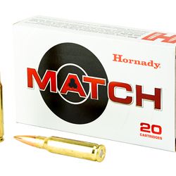 HRNDY 308WIN 168GR BTHP MTCH 20/200