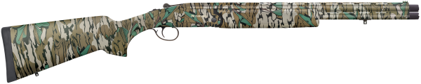 Mossberg 75487 Silver Reserve Eventide Turkey Over/Under 28 Gauge 2.75″ 2rd 20″, Mossy Oak Greenleaf, Synthetic Furniture, Fiber Optic Sight, Ext. Turkey Choke