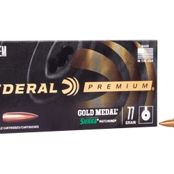 FED GOLD MDL 223REM 77GR BTHP 20/200