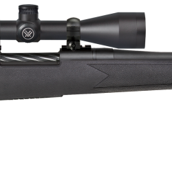 Mossberg 28054 Patriot  25-06 Rem Caliber with 5+1 Capacity, 22″ Fluted Barrel, Matte Blued Metal Finish & Black Synthetic Stock Right Hand (Full Size) Includes Vortex Crossfire II 3-9x40mm Scope