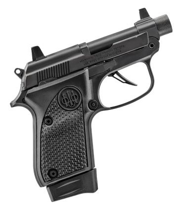 Beretta USA J20X22R8TB 20X Bobcat 22 LR 8+1 2.80″ Black Steel Barrel, ELS/Serrated Steel Slide & Polymer Frame w/Beavertail, Helica Texture Grip