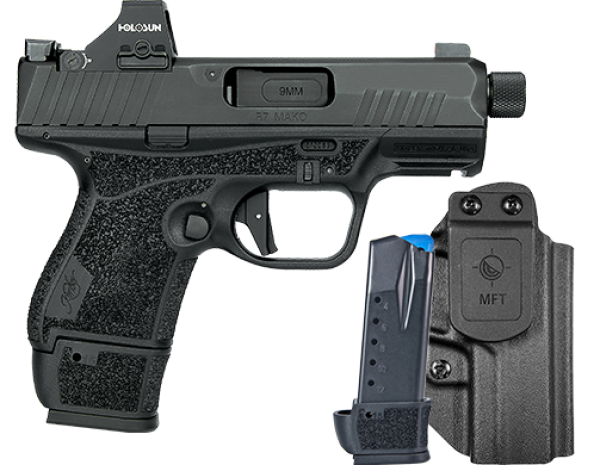 Kimber Mfg.,inc 3800032 R7 Mako TFS OI 9mm 15+1 3.92″ FNC Stainless Steel Slide Molded Stippling Holosun HS 407K
