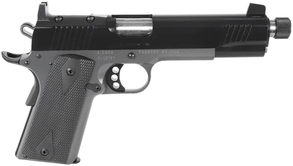 Kimber Mfg.,inc 3000456 Custom LW Shadow Ghost OR TFS 45 ACP 8+1 5″ Black Match Grade KimPro Black Optic Ready Stainless Slide KimPro Gray F/S Rubber Grip Crimson Trace Urban Camouflage Grip