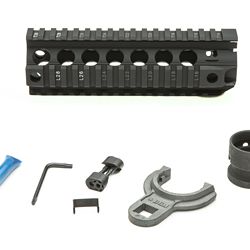BCM GUNFTR QUAD RAIL 556 7″ BLK