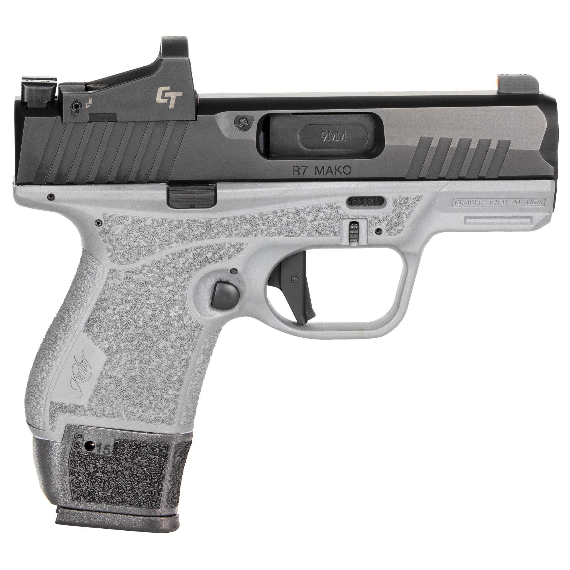 KIMBER R7 MAKO 9MM 3.37″ 15RD GRY OI