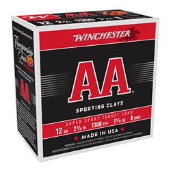 WIN AA SS 12GA 2.75″ #8 25/250