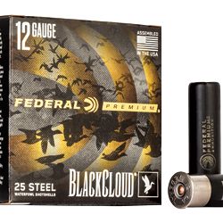 FED BLK CLOUD 12GA 3.5″ BB 25/250