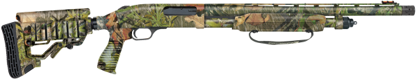 Mossberg 63102 835 Ulti-Mag 12 Gauge 3.5″ 5+1 20″ Vent Rib Overbored Barrel, Overall Mossy Oak Obsession, 6 Position Stock w/Side Saddle, Includes X-Factor Ported Turkey Choke, Fiber Optic Sight