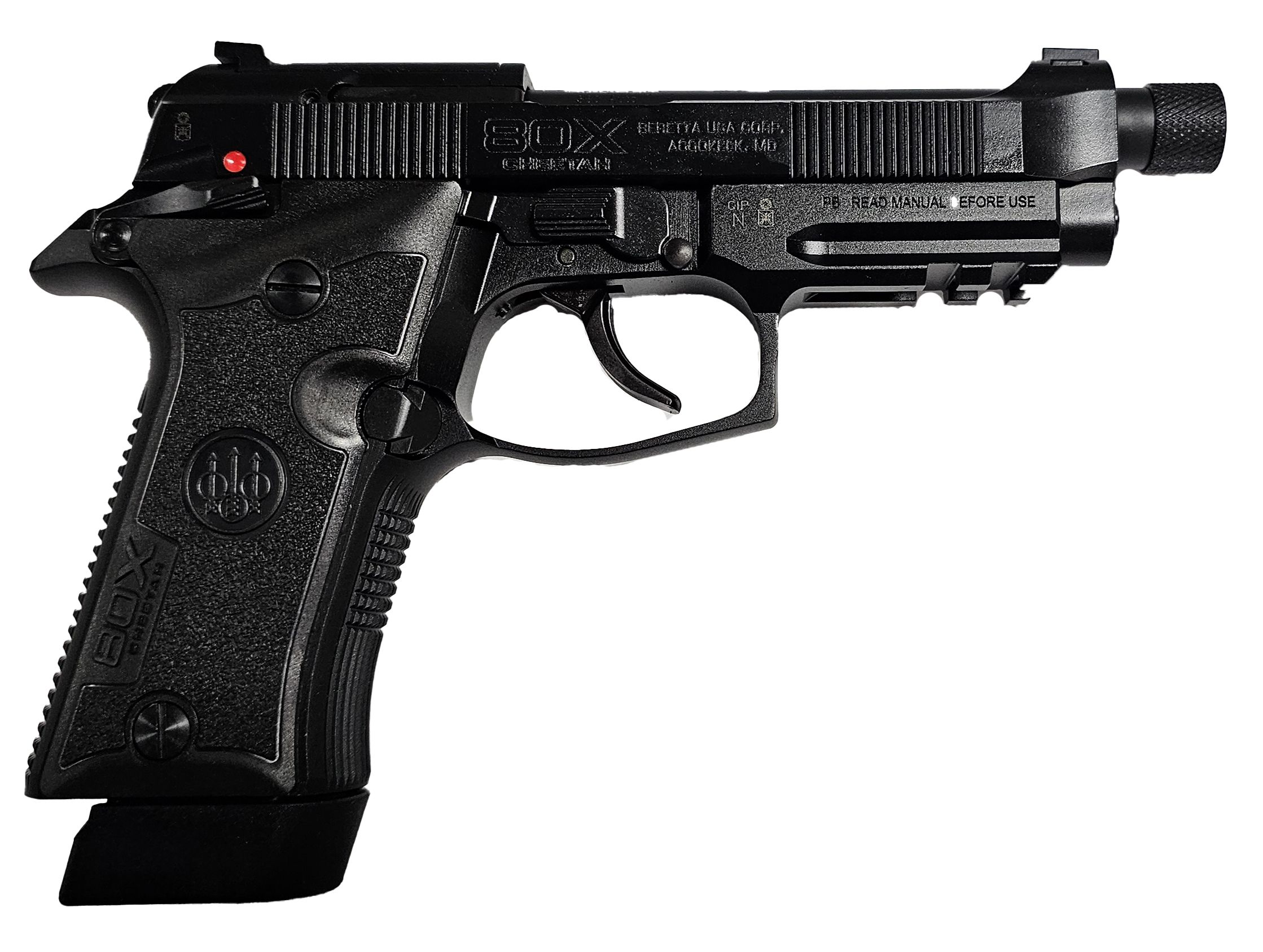 Beretta USA J80XTU10 80X Cheetah Tactical Urban W/ Threaded Barrel 380 ACP 10+1 4.40″ Black