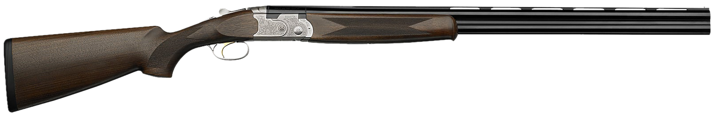 Beretta USA J686FN6 686 Silver Pigeon I 410 Gauge 3″ 2rd 26″ Blued Barrel, Nickel Engraved Metal Finish & Oiled Walnut Stock