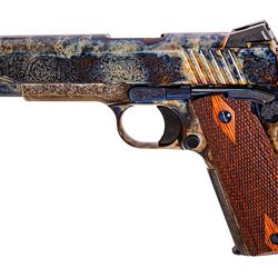 STD MANF 1911 45ACP 5″ CC W/#1 ENG
