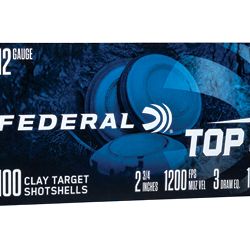 FED TOP GUN 12GA 2.75″ #8 100/200