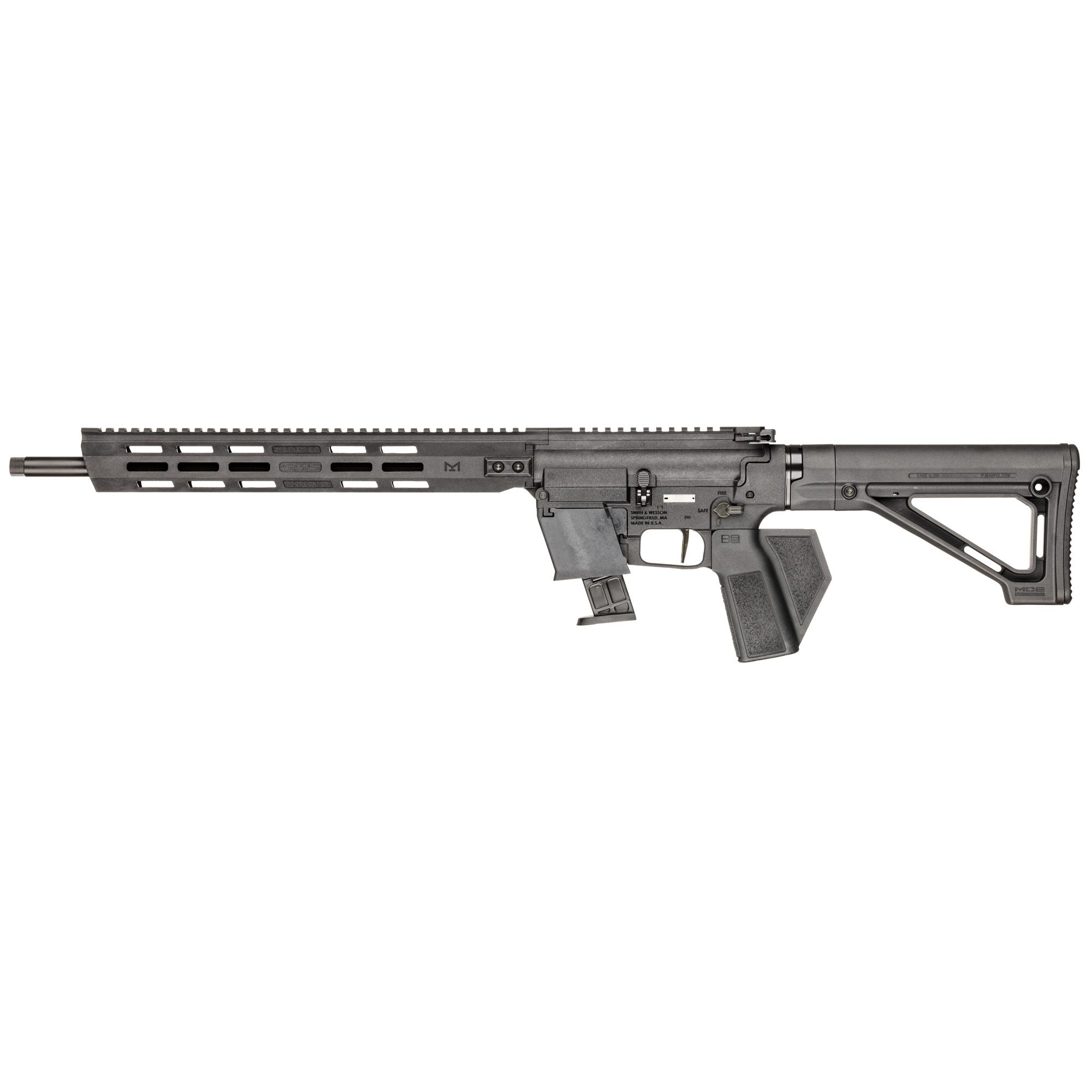 S&W RESPONSE 9MM 16.5″ 10RD BLK CA