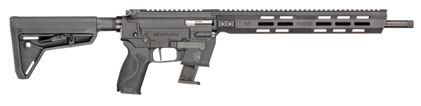Smith & Wesson 13800 Response  9mm Luger 10+1 (2) 16.50″ Threaded Steel Barrel, M-LOK Handguard, Interchangeable Backstrap Grip, Flat Face Trigger, Interchangeable FLEXMAG Mag Well Adapter (2)