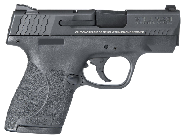 Smith & Wesson 11814 M&P Shield M2.0 Micro-Compact Frame 40 S&W 6+1/7+1, 3.10″ Black Armornite Stainless Steel Barrel & Serrated Slide, Matte Black Polymer Frame, No Thumb Safety