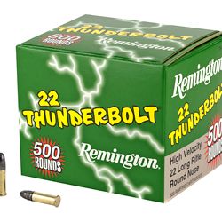 REM THNDRBT 22LR 40GR RN HS 500/5000