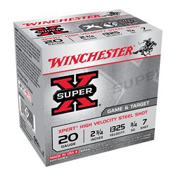 WIN XPERT TRGT 20GA 2.75″ #7 25/250