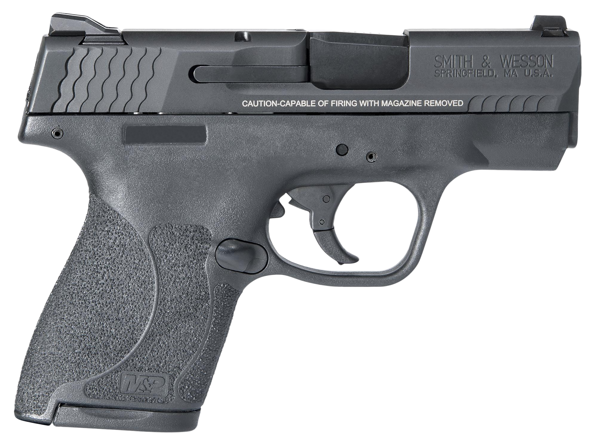 Smith & Wesson 11814 M&P Shield M2.0 Micro-Compact Frame 40 S&W 6+1/7+1, 3.10″ Black Armornite Stainless Steel Barrel & Serrated Slide, Matte Black Polymer Frame, No Thumb Safety