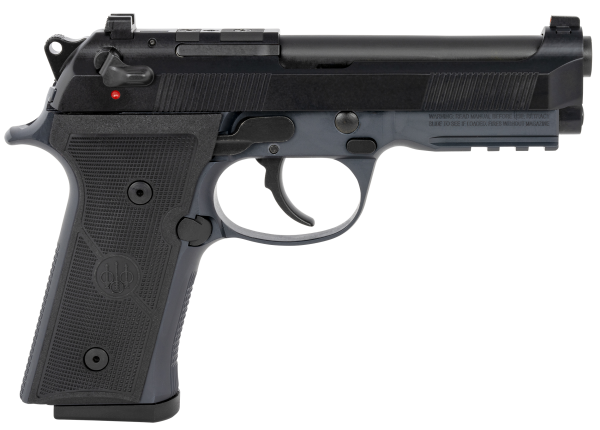 Beretta USA J92QR92070 92X RDO Centurion 9mm Luger 4.25″ Barrel 10+1, Black Steel Frame, Serrated Bruniton Finish Steel Optic Cut Slide, Polymer Grip & Manual/Decocker Safety