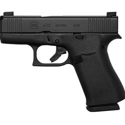 GLOCK 43X 9MM BLK 10RD MOS 2 MAGS