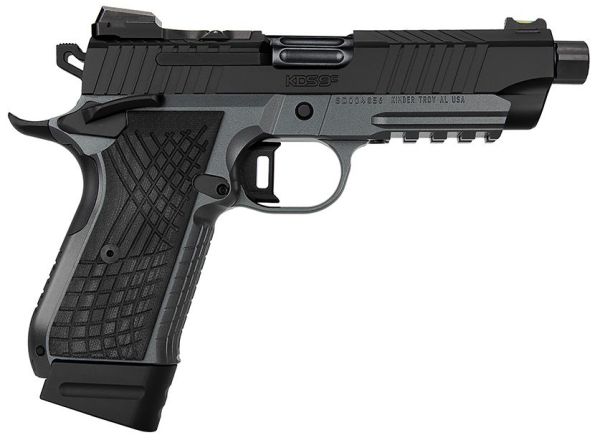 Kimber Mfg.,inc 3100021 KDS9C TFS 9mm 15+1 18+1 4.60″ KimPro Gray/Black Front and Rear Serrations Stainless Steel G-10 Grip