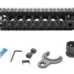 BCM GUNFTR QUAD RAIL 556 8″ BLK