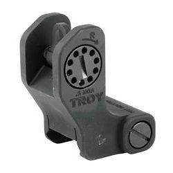 TROY FIXED REAR BATTLE SIGHT BLK