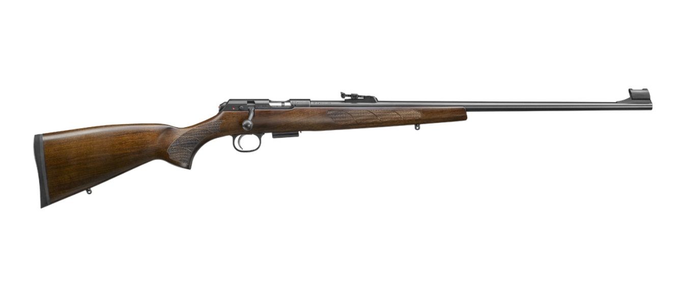 457 LUX 17HMR BL/WD 5RD 24.8″