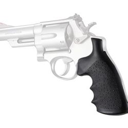 HOGUE MONOGRIP S&W SQ BUTT RBR BLK