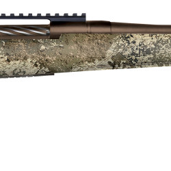 Mossberg 28046 Patriot Predator 6.5 Creedmoor Caliber with 5+1 Capacity, 22″ Threaded/Fluted Barrel, Patriot Brown Cerakote Metal Finish & TrueTimber Strata Synthetic Stock Right Hand (Full Size)