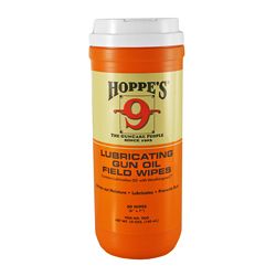 HOPPES GUN OIL WIPES 7X8″ 120CT