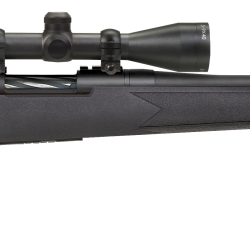 Mossberg 28094 Patriot Super Bantam Youth 350 Legend 4+1 22″ Matte Blued Fluted Steel Barrel & Receiver, Black Synthetic Stock,  3-9x40mm Duplex Scope
